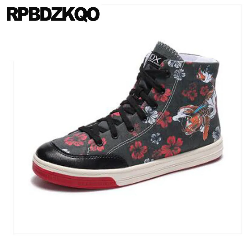 floral mens sneakers