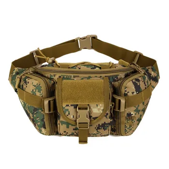 

5 Colors Tactical Molle Bag Waterproof Waist Fanny Pack Hiking Fishing Sports Hunting Waist Bags Camping Sport Bag Belt New