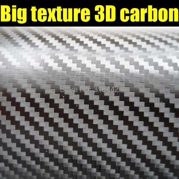 3d пленка из углеродного волокна с большой текстурой воздушными пузырьками