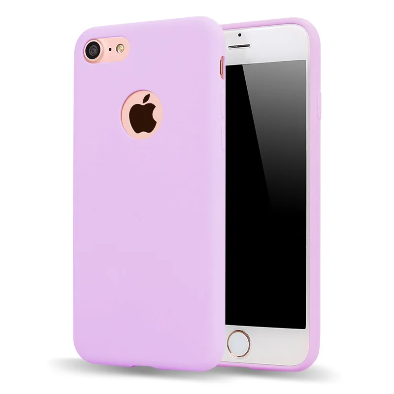 pink apple coque iphone 6 silicone