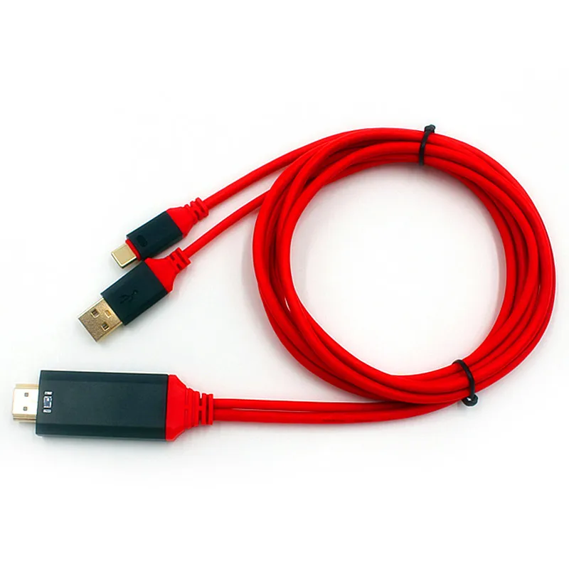 Кабель адаптер USB 3 1 Type C 4 K HDMI HDTV для Samsung Galaxy S8 Macbook|Компьютерные кабели и разъемы| |