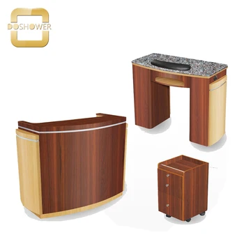 

Doshower office furniture of reception tables with beauty salon furniture