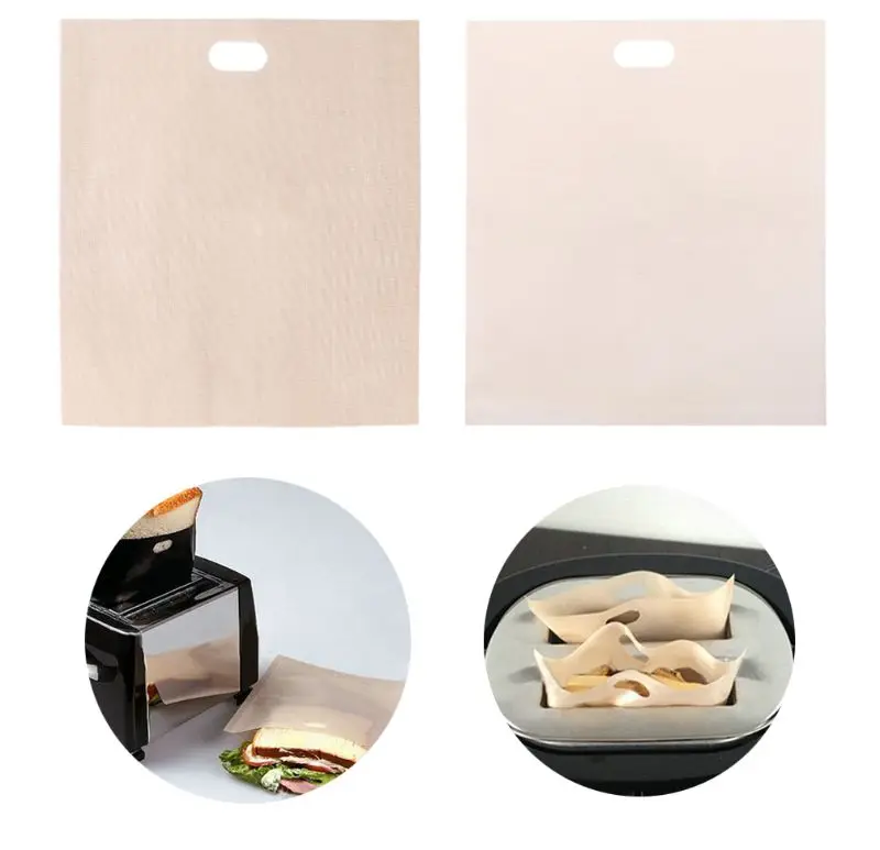 

High Temperature Non-stick Reusable Teflon Cooking Bag cOven For Sandwiches Baking Toast Grilled Cheese