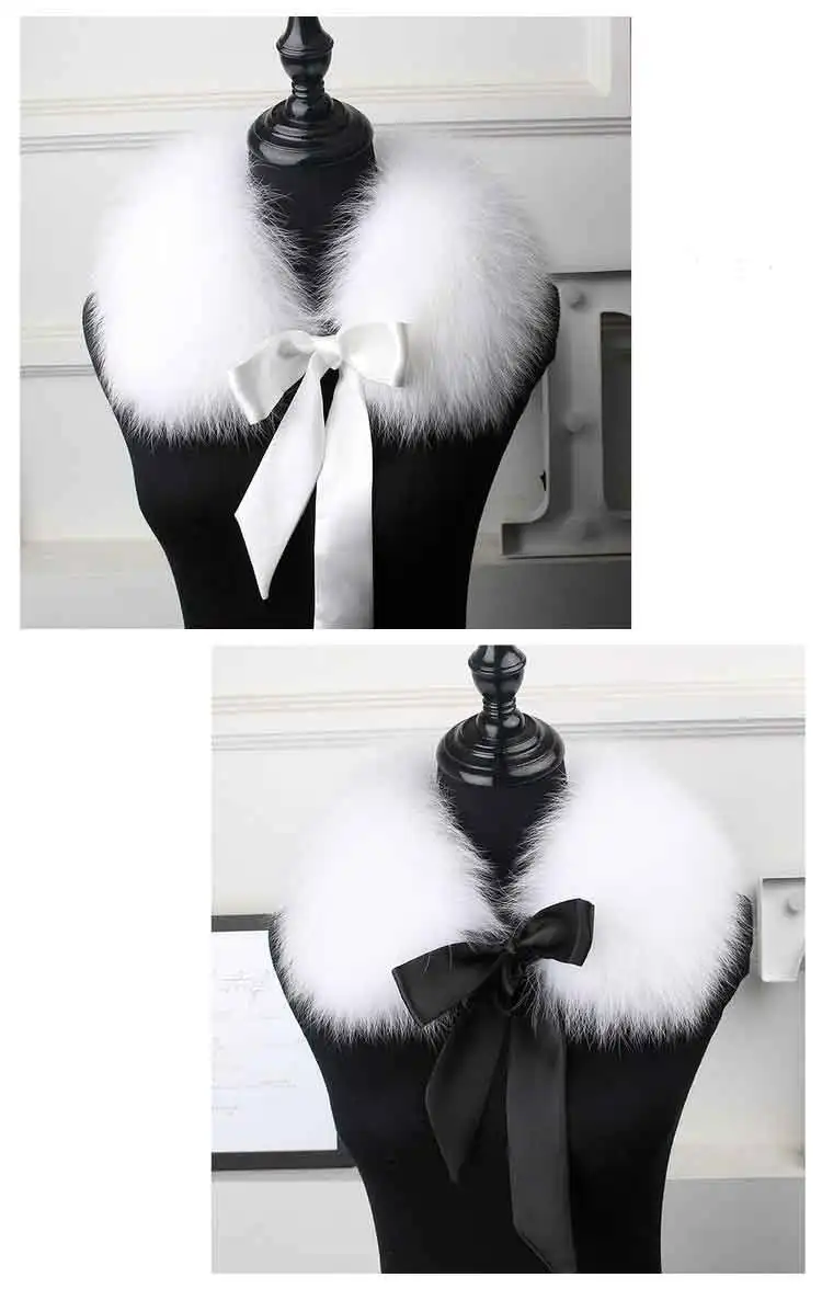 the new hot selling fox fur collar, the natural fox fur collar, the real fur collar child, the winter fur scarf ribbon