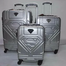 Классные! Супермен камера hero узор тележка 4 колесами хозяйственная сумка на колёсиках чашку чемодан для мальчиков и девочек