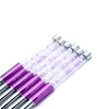 AKiHi 5-20mm Nail Art Line Painting Brushes Crystal Acrylic Thin Liner Drawing Pen Manicure Tools UV Gel ► Photo 3/5