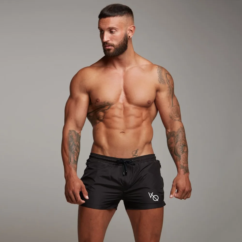Summer Short Pants Men Causal Elastic Waist Man Short Fitness Bodybuilding Short men Bodybuiding Short Pant Dry Fitness Clothing