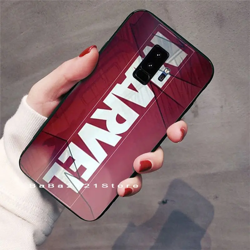 Babaite Marvel Avengers Captain America Shield Superhero Popular Phone Cover For GALAXY s7 edge s8 plus s9 plus s5 s6 edge s10
