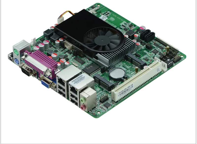 Новинка материнская плата ATOM D2550 Mini ITX с двойным гигабитным Ethernet мини двойной