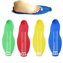 Дизайн взрослых ноги измерительный прибор обувь Размер прибор измерение Линейка Инструмент устройство помощник желтый/красный/зеленый/синий