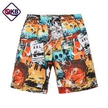 QIKERBONG мужские пляжные шорты бордбоксерские трусы шорты Купальники быстросохнущие новые модные шорты больших размеров