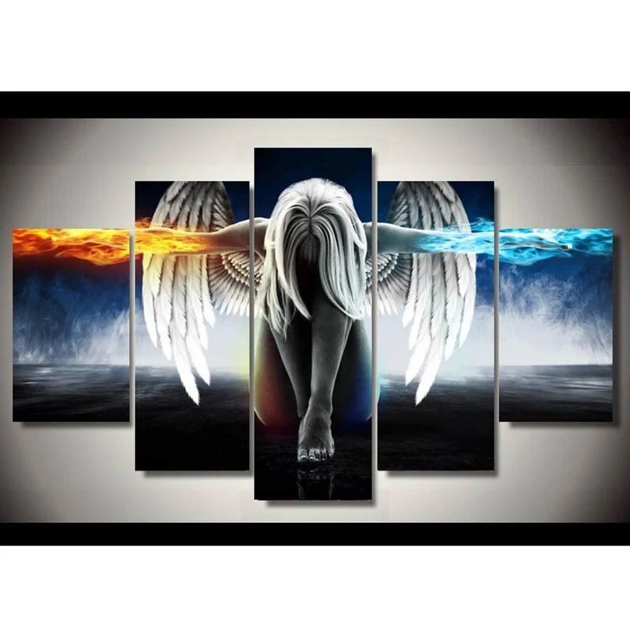 

Angel girls Pictures DIY Diamond Painting Cross Stitch Needlework Mosaic Diamond Embroidery Crafts Multi-picture Home decor STY4