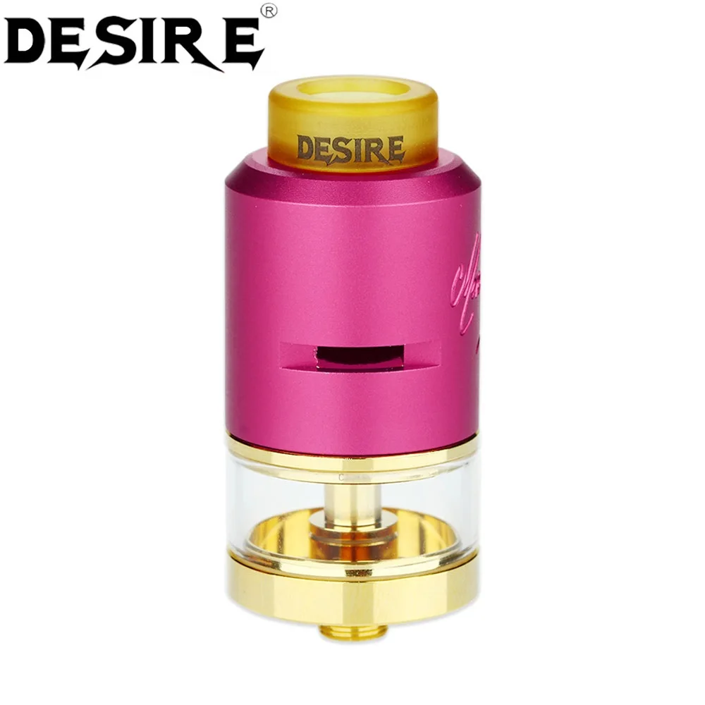 

Desire Mad Dog RDTA 7ml Capacity 24mm Rebuildable Tank Atomzier fit Single/Dual Coil for Mad Dog RDTA Kit Vape Tank vs RDA / RTA