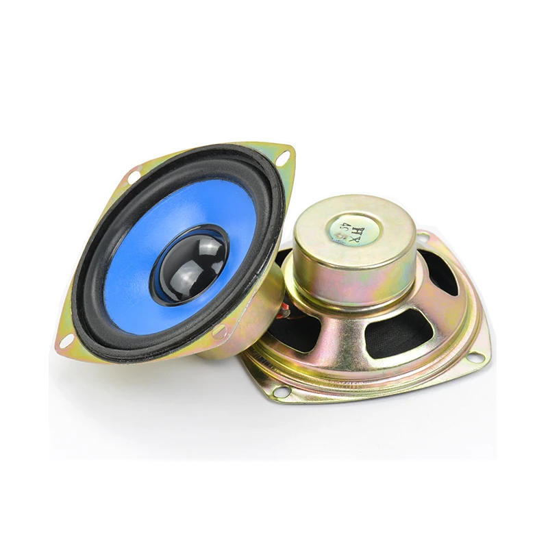 Portable Speaker 2Pcs 3 Inch 4 Ohm 5W Anti-Magnetic Audio