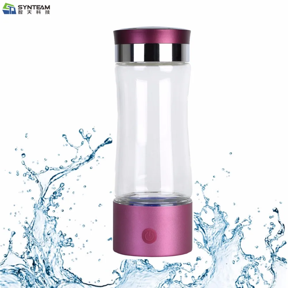 hydrogen glass water bottle