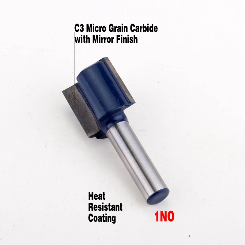 1 шт. Концевая фреза с хвостовиком 8 мм 3/4 дюйма 25 мм|router bit|flush trimend mill |