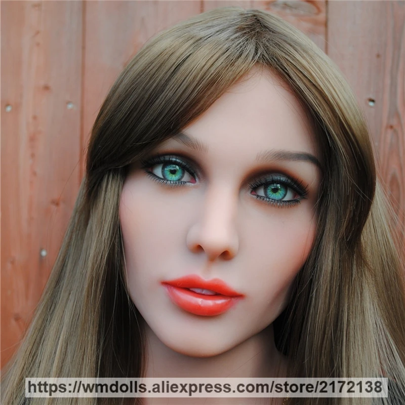 WMDOLL реальные кукла для орального секса головка силиконовые секс куклы голова