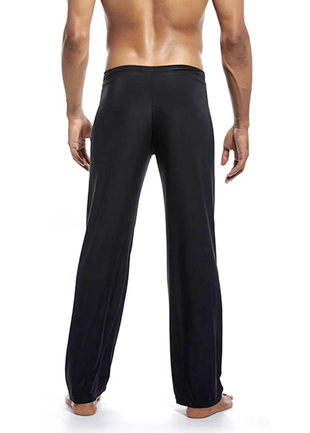 Silky Soft Fitnes Men Clothing Full Length Mens Pants Breathable Yoga Pants Men Sport Leggings Running Pants Sweatpants Trousers
