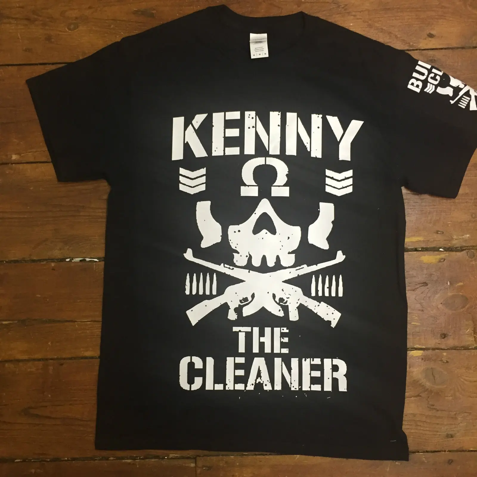 

Summer style Kenny The Cleaner bone soldier logo Graphic t-shirt Cotton O NECK short sleeved t shirt leisure top tee tshirt