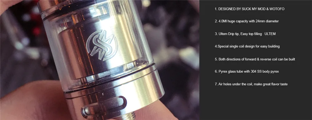 Wotofo Serpent SMM RTA007
