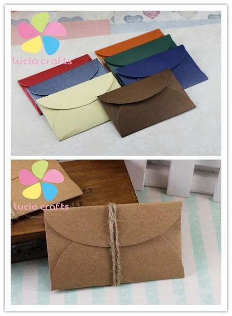 Cheap SALE Lucia crafts 9*5.8CM/6*9CM Kraft Paper Mini Envelope 12pcs/lot 049004021 Cheap SALE Lucia crafts 9*5.8CM/6*9CM Kraft Paper Mini Envelope 12pcs/lot 049004021