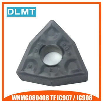 

WNMG080408 TF IC907 / IC908 10pcs External Turning Tools WNMG 080408 Carbide inserts Lathe cutter Cutting Tool CNC Tools