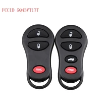 LARATH 3/4 Button 315Mhz FCCID GQ43VT17T Replacement Entry Remote Car Key Fob for Jeep Dodge Chrysler