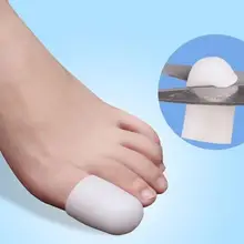 50 пар/лот большой палец протектор носком боль снять вальгусной большого пальца крышка трубки воздушной