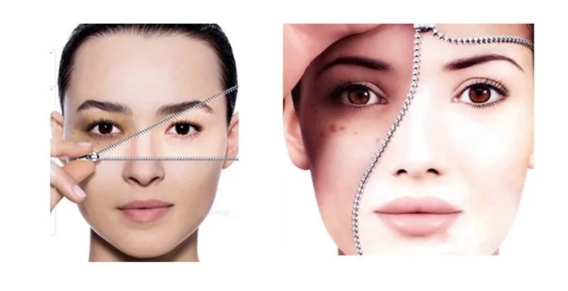 Ultrasonic face skin care massager ultrasound vibrate facial skin care beauty slimming machine  7