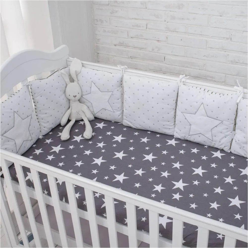 New Arrival High Quality Flexible Combination Star Bed Bumper Comfortable Protect the Baby Easy to Use Baby Bumpers In The Crib