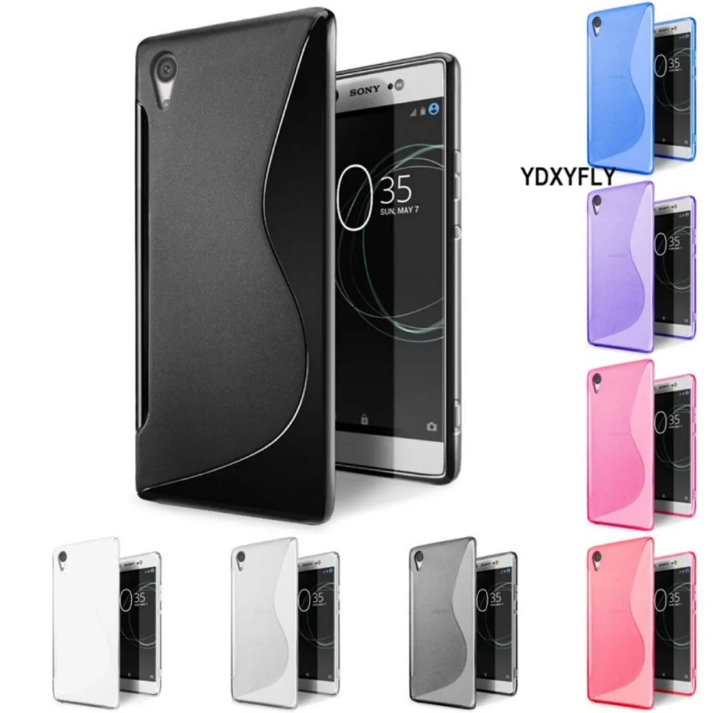Гибкий чехол для Sony Xperia XA XA1 ультра силиконовый из tpu с линией в форме S X Compact/XZ XZs E5 L1