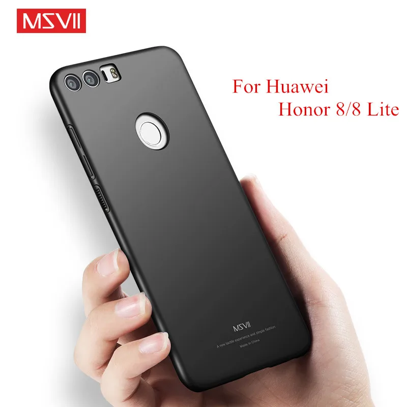 Чехол для huawei Honor 8 Lite роскошный шелковистый скраб жесткая задняя панель из