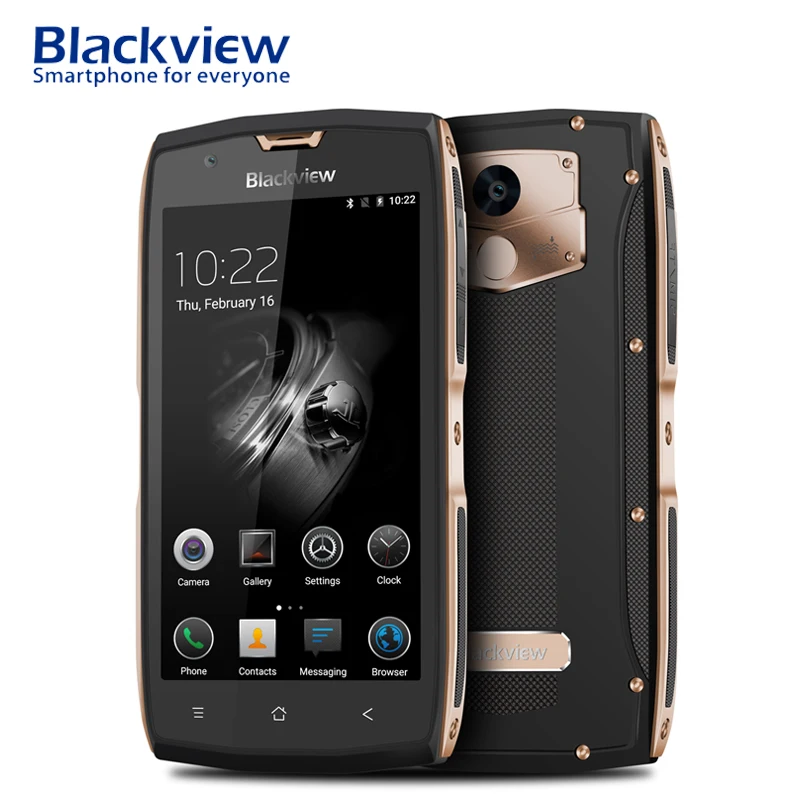  Blackview BV7000 5 Inch Smartphone Touch Celular IP68 Waterproof NFC 1920x1080 2GB RAM 16GB ROM Fin