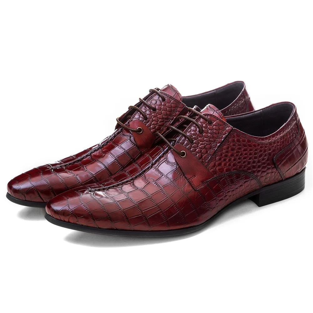 Puntiagudo marrón Zapatos Serpentina Del Dedo Negro Tamaño Eur45 Negocios Gran De Vestir Genuino Boda Cuero Tan brown Black Pie WXPpqYx