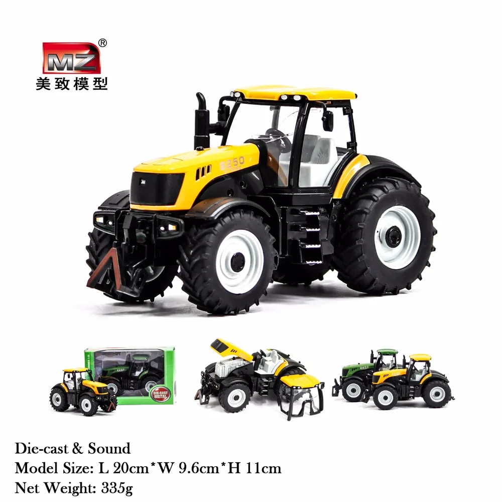 

Metal/ Alloy Model Farm Tractor 1/30 Scale Big Size Engineering Farm Tractor Toys Children Days Gifts