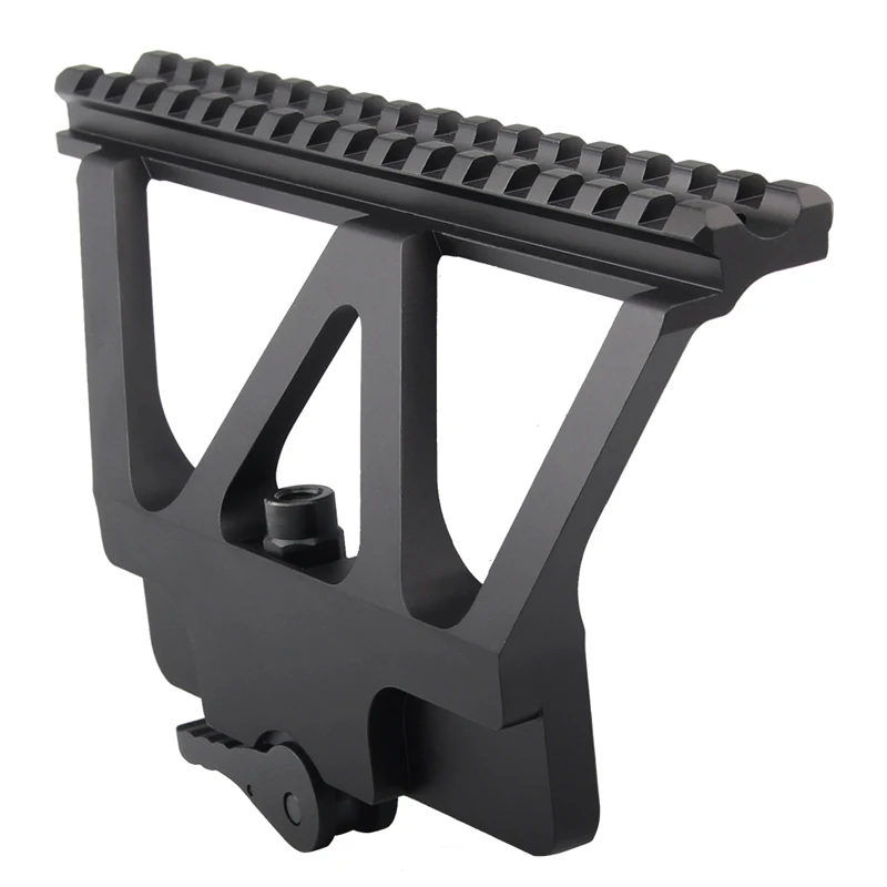 Billig Quick Detach AK Pistole Montieren Basis Picatinny Side Schiene Montage Für AK 47 AK 74 Jagd Zielfernrohr zubehör HT2 0005