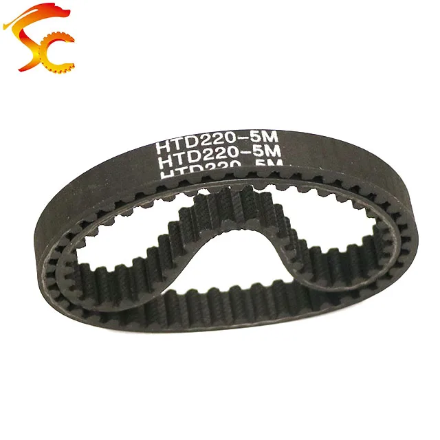 HTD 5M Timing belt C=180/220/280/350/375/405/415/645 width 15/20/25mm