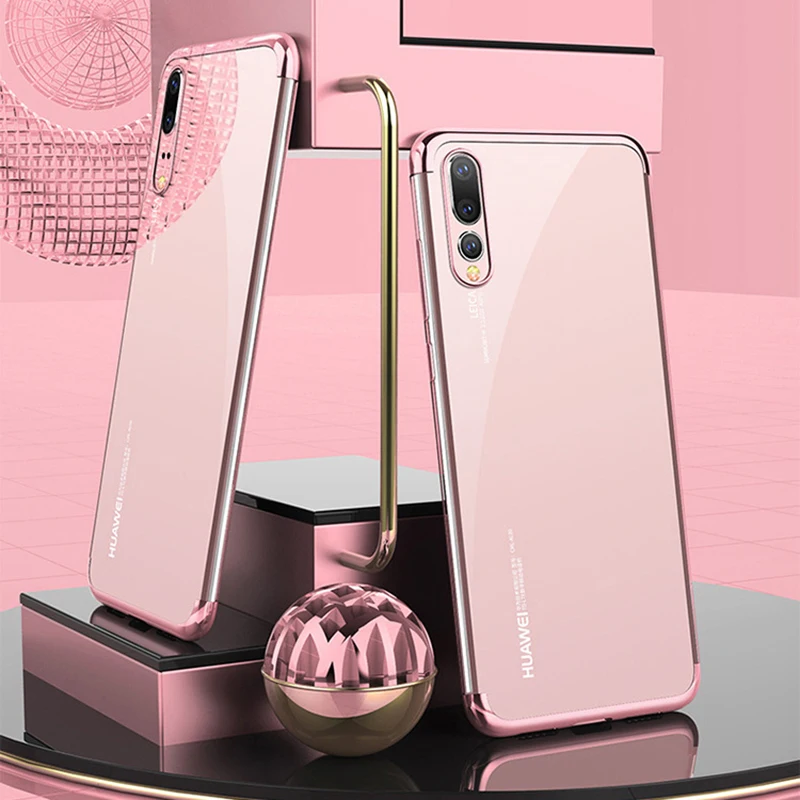 Прозрачный мягкий силиконовый чехол SIXEVE из ТПУ для Huawei Mate 8 9 10 Lite Pro P Smart Y7 Prime Y6 Y9 2018
