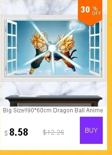 60*90 см большая наклейка Dragon Ball Z сын Goku vegeta Zamasu Супер Saiyan наклейка s Dragon Ball Супер мультфильм наклейка с персонажами ST03