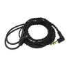 In-ear Monitor Cable Braided Replacement Earphone Cable Wire IEM Cable 0.78 mm 2 Pin Prong Connector 2