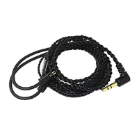 In-ear Monitor Cable Braided Replacement Earphone Cable Wire IEM Cable 0.78 mm 2 Pin Prong Connector 2