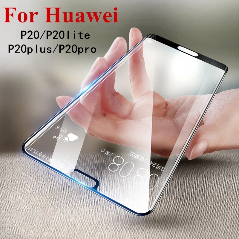 

Full protective tempered glass for Huawei P20 Lite glas screen protector on the P20 Pro P 20 Plus P20lite P20plus P20pro HD film