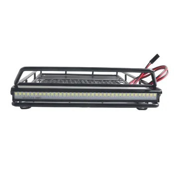 

Car Part Metal Welding Luggage Rack LED Spotlight For 1/10 RC Crawler Traxxas Trx4 Axial Scx10 RC4WD CC01 TF2
