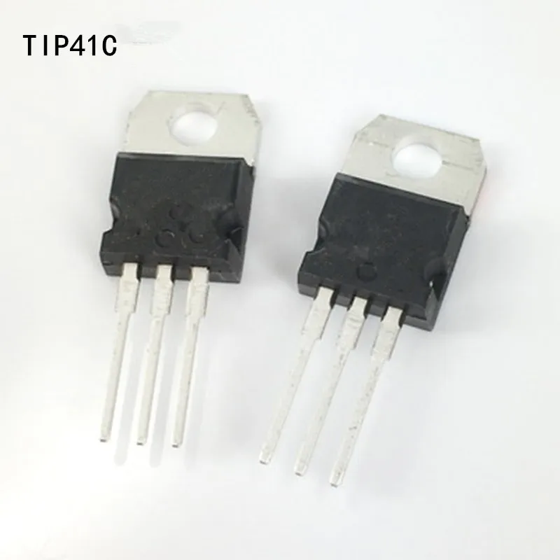 10 шт. транзистор питания TIP41C TIP41 TO 220 NPN новинка|transistor tip41c|transistor powertransistor npn |
