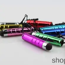 10 шт. пулевидный колпачок Емкость Ручка для Apple для samsung емкостный экран универсальный стилус для мобильного телефона 3,5 мм разъем для наушников