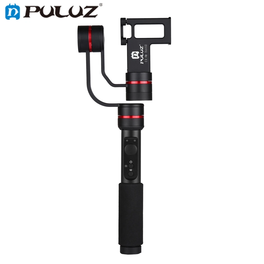 

PULUZ PU303 G1 3-A Stabilizer Handheld Gimbal with Clamp Mount Tripod Holder for 4.7-5.5 inch Smartphone for Ipone