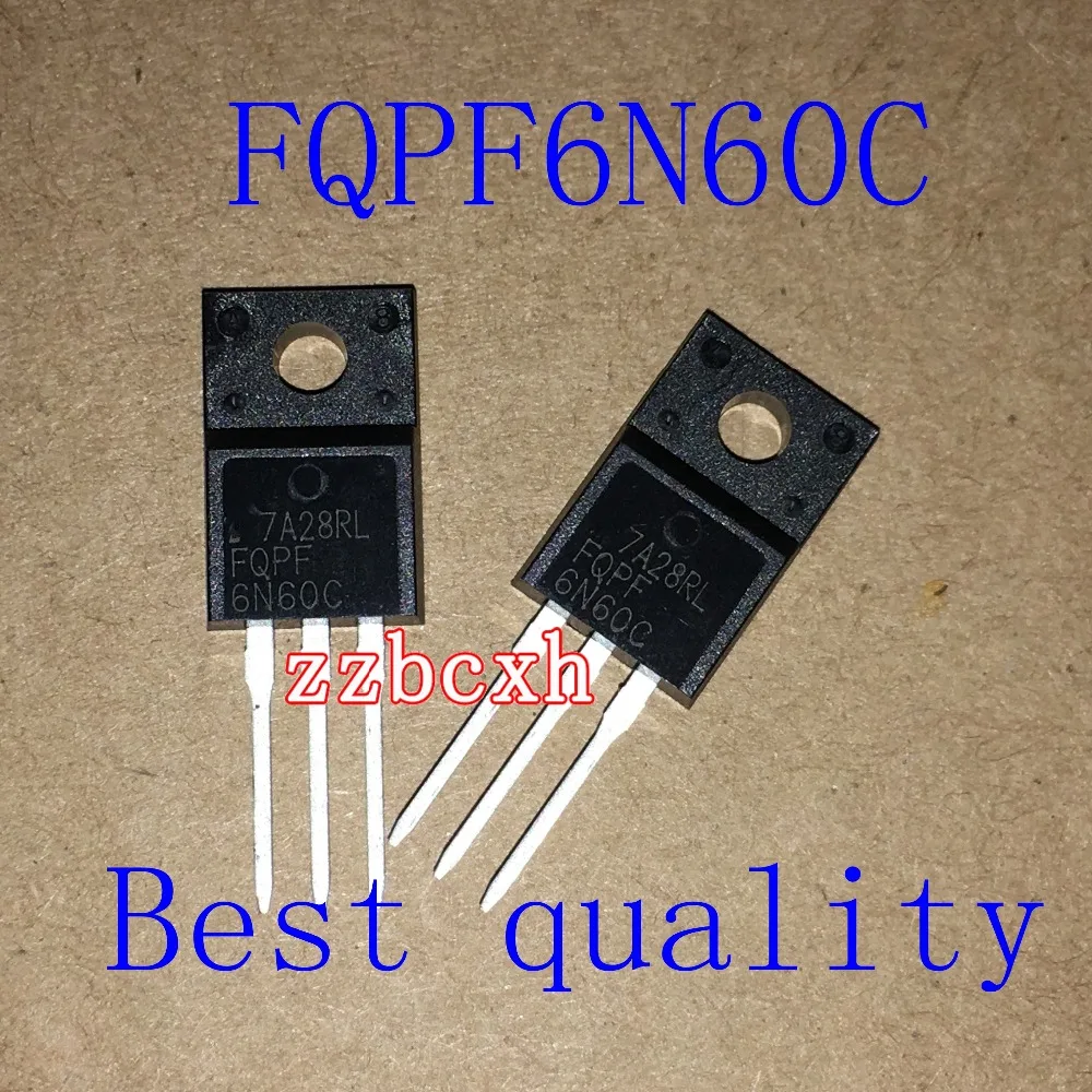 50 шт./лот новый оригинальный FQPF6N60C 6N60 600 в 5.5A TO-220 | Обустройство дома