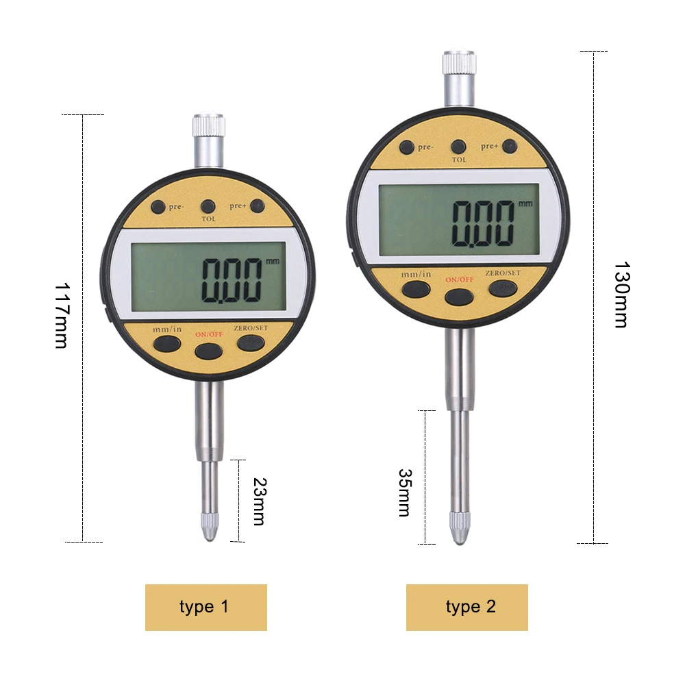 Индикатор цифрового набора измерительный индикатор с ЖК-экраном USB интерфейс измерения позиционирования допуск обнаружения набора компаратора