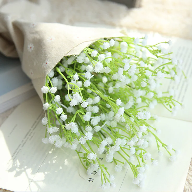 

Artificial Flower Baby Breath for Wedding Decor Home Decorative Flower Gypsophila MYDING