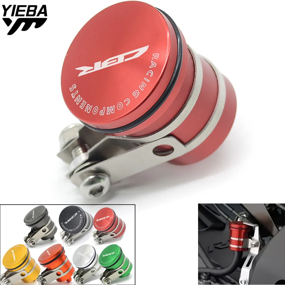

Motorcycle Fluid Reservoir Billet Rear Brake Clutch Tank Oil Cup For Honda cbr250r CBR 600RR 1000RR 900RR 929RR 954RR 2002-2003